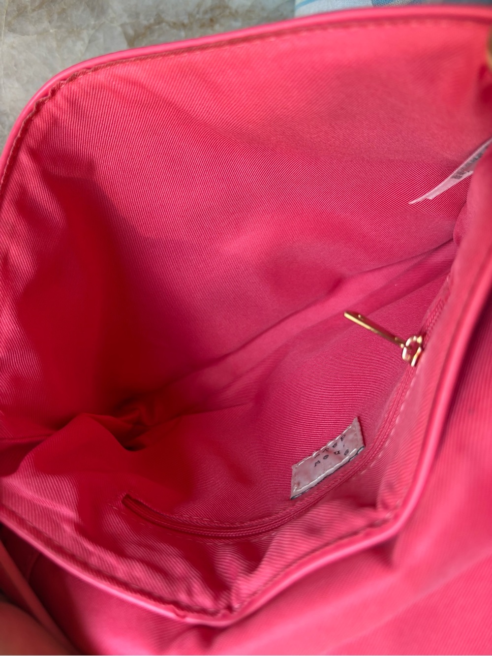 Pink Woven Crossbody Bag - Fashionable Women's Shoulder Bag - Picture 6 of 8